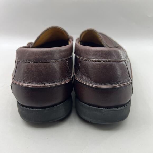 Mephisto Spinnaker Air-Relax Loafers Men Size 9 Brown Leather Casual Boat Shoes main image 8